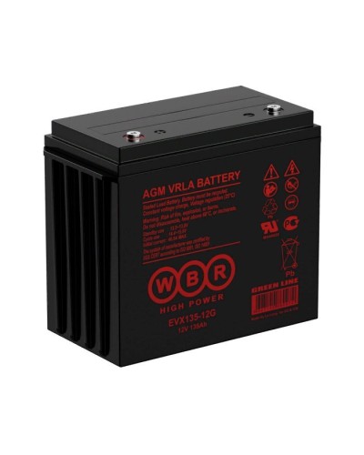 WBR EVX135-12G. Аккумулятор герметичный свинцово-кислотный. WBR в Костроме