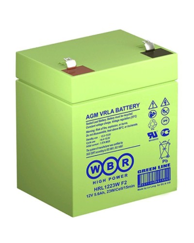 WBR HRL1223W F2. Аккумулятор герметичный свинцово-кислотный. WBR в Костроме