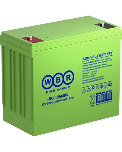 WBR HRL12560W. Аккумулятор герметичный свинцово-кислотный. WBR в Костроме