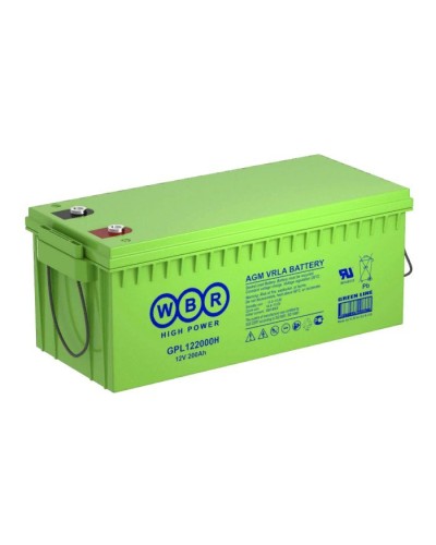 WBR GPL122000H. Аккумулятор герметичный свинцово-кислотный. WBR в Костроме