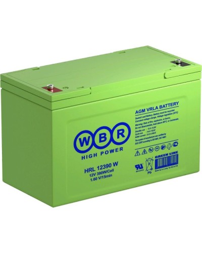WBR HRL12390W. Аккумулятор герметичный свинцово-кислотный. WBR в Костроме