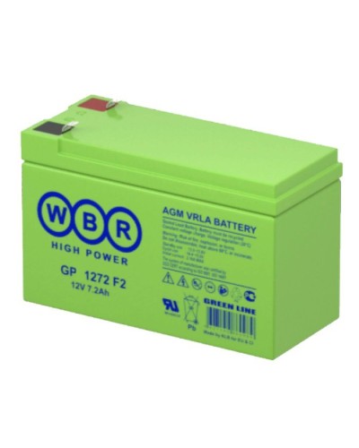 WBR GP1272 F2 (12V28W). Аккумулятор герметичный свинцово-кислотный. WBR в Костроме