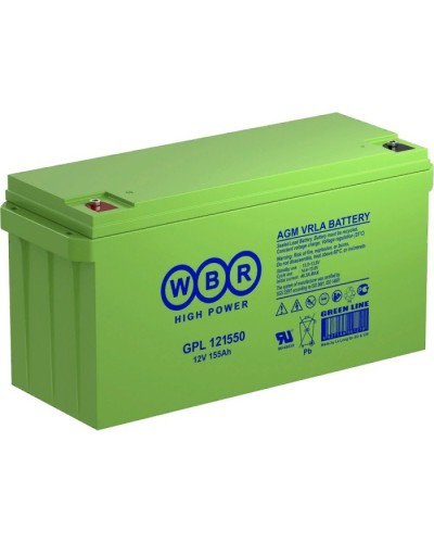 WBR GPL121550. Аккумулятор герметичный свинцово-кислотный. WBR в Костроме