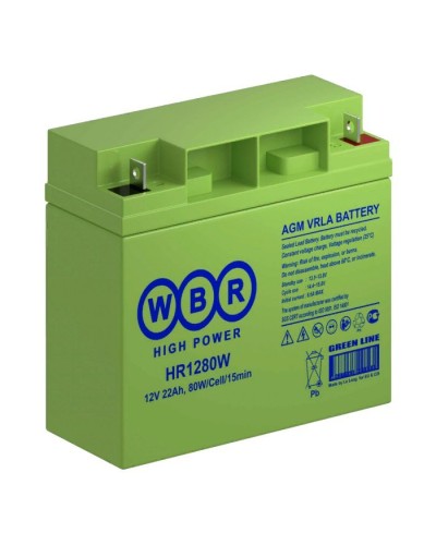 WBR HR1280W. Аккумулятор герметичный свинцово-кислотный. WBR в Костроме