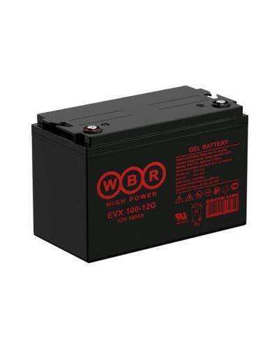 WBR EVX100-12G. Аккумулятор герметичный свинцово-кислотный. WBR в Костроме