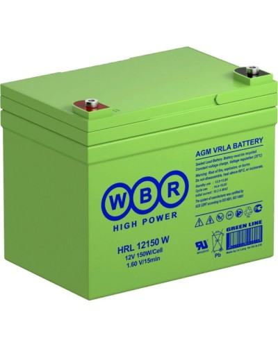 WBR HRL12150W. Аккумулятор герметичный свинцово-кислотный. WBR в Костроме