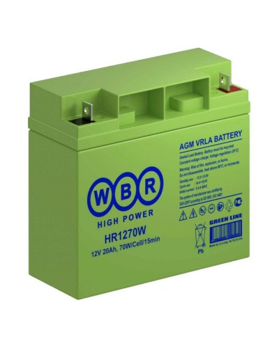 WBR HR1270W. Аккумулятор герметичный свинцово-кислотный. WBR в Костроме