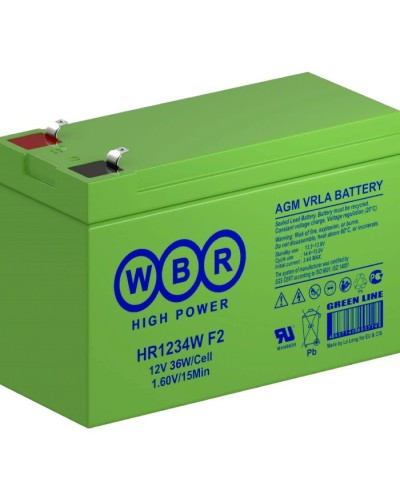 WBR HR1234W F2. Аккумулятор герметичный свинцово-кислотный. WBR в Костроме