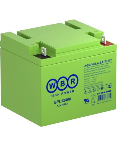 WBR GPL12400. Аккумулятор герметичный свинцово-кислотный. WBR в Костроме