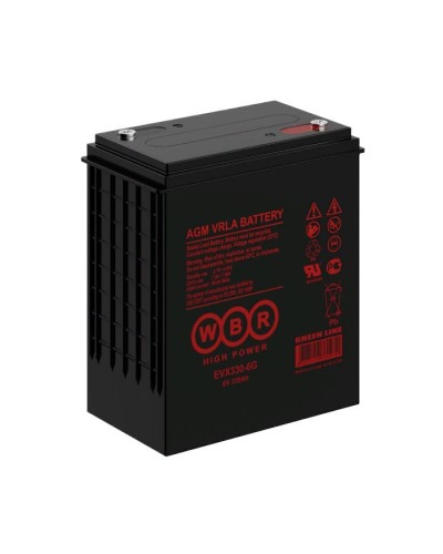 WBR EVX330-6G. Аккумулятор герметичный свинцово-кислотный. WBR в Костроме