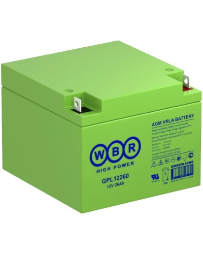 WBR GPL12260. Аккумулятор герметичный свинцово-кислотный. WBR в Костроме