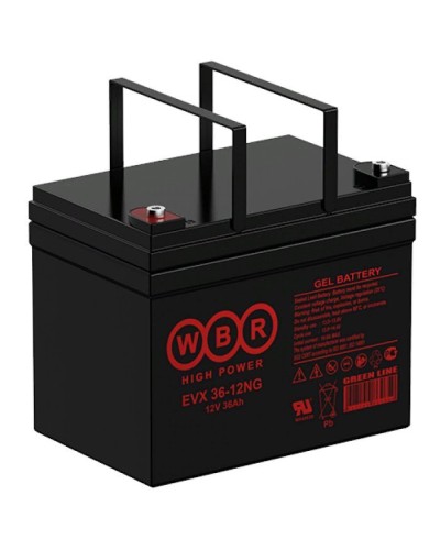 WBR EVX36-12G. Аккумулятор герметичный свинцово-кислотный. WBR в Костроме