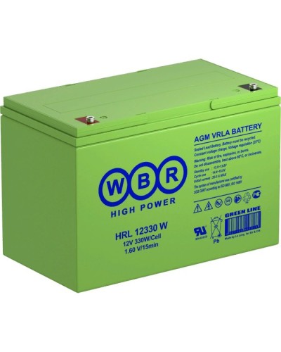 WBR HRL12330W. Аккумулятор герметичный свинцово-кислотный. WBR в Костроме