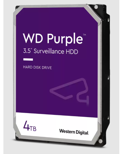 HDD 4000 GB (4 TB) SATA-III Purple (WD43PURZ). Жесткий диск (HDD) для видеонаблюдения. Western Digital в Костроме