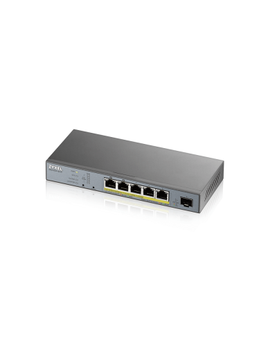GS1350-6HP-EU0101F. L2 коммутатор PoE+ для IP-видеокамер. ZYXEL в Костроме