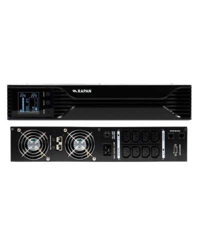 RAPAN-UPS 3000 RACK+4х9Ah (RAPAN-UPS 3000-RACK-IN-4х9-E) (8960). Бесперебойный источник питания. Бастион в Костроме