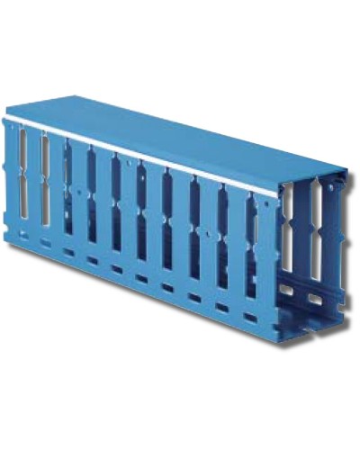 Короб перфорированный, синий RL12 40x100 (00261RL): Короб перфорированный в Костроме