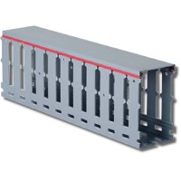Короб перфорированный, серый RL12 60x80 (00151RL): Короб перфорированный