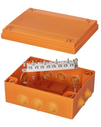 Коробка FS 150х110х70 12P (FSB211204). Коробка ответвительная огнестойкая из термопласта. ДКС в Костроме