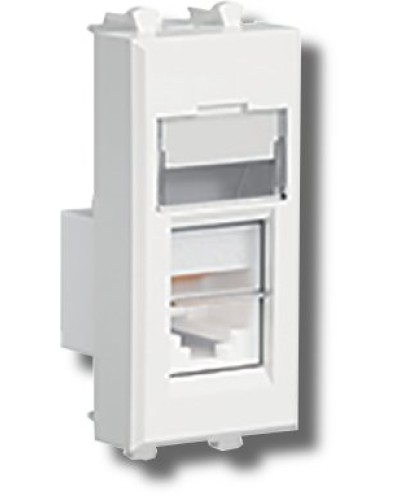 Розетка RJ-45 Avanti 1 модуль ванильная дымка (4405461): Розетка компьютерная в Костроме