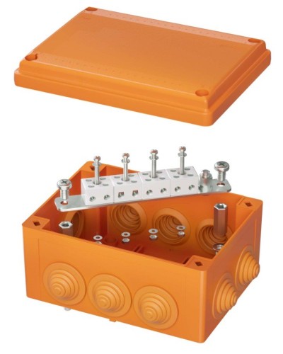 Коробка FS 150х110х70 8P (FSB21804). Коробка ответвительная огнестойкая из термопласта. ДКС в Костроме