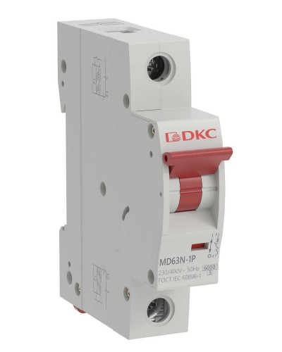 YON max MD63N 1P 40А 6кА C (MD63N-1PC40). Автоматический выключатель. ДКС в Костроме