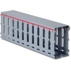 Короб перфорированный, серый RL12 60x60 (00108RL): Короб перфорированный