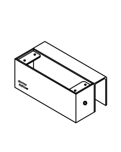 DBA-101 Glass Comfort. Комплект монтажный для цельностеклянной створки, для совместной работы с замком DB100.. dormakaba в Костроме