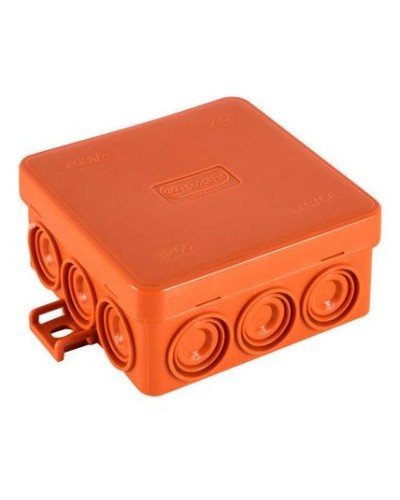 Коробка JBL085 85х85х38, 12 вых., 2P (0,15...2,5мм²) (43055HF): Коробка монтажная, огнестойкая, без галогена в Костроме