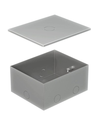 Коробка металлическая с крышкой для заливки в пол BOX/4 (70141): Коробка металлическая с крышкой для заливки в пол 159,6х133,6х75 мм, для люков 70040 в Костроме