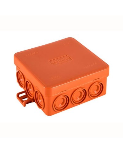Коробка JBL085 85х85х38, 12 вых., 6P (0,15-6мм²) (43855HF): Коробка монтажная, огнестойкая, без галогена в Костроме