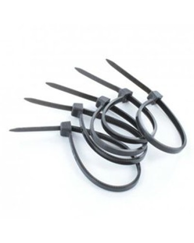 Хомут кабельный 4,8х450, черный (100 шт) (45451BL). Хомут. Экопласт в Костроме
