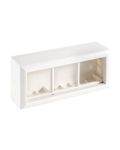 Коробка на 3 модуля для механизмов 45х45мм SM45/6 (72946): Коробка для механизмов в Костроме