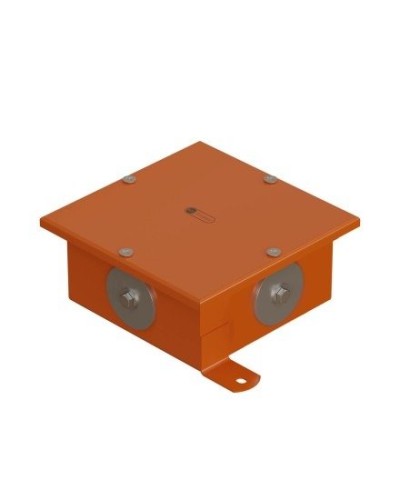 Коробка SMB120 металлическая 120х120х60, 4 металлических заглушки (56004S). Коробка, 4 металлические заглушки. Экопласт в Костроме