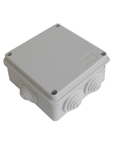 Коробка JBS100 100х100х55, 6 вых., IP55, серая (44007). Коробка монтажная. Экопласт в Костроме