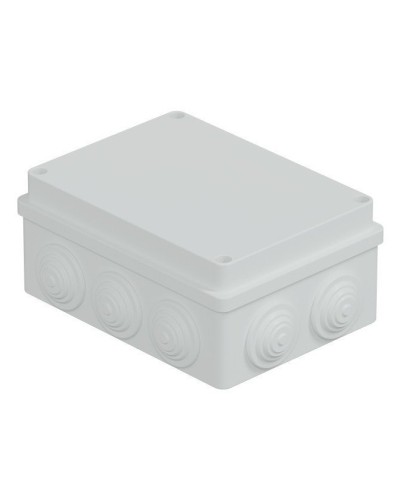 Коробка JBS150 150х110х70, 10 вых., IP55, белая (44009W-1). Коробка монтажная. Экопласт в Костроме