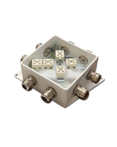 КМ-О (10к*6,0)-IP66-120х120, четыре ввода. Коробка монтажная огнестойкая. Гефест в Костроме