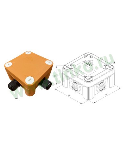 КМ-О-1010(П)(8к)-IP66(П6-12): Коробка монтажная огнестойкая в Костроме