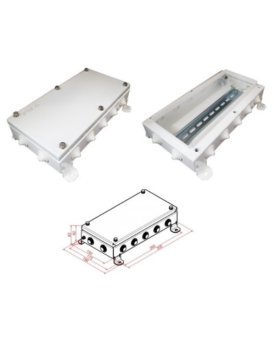 КМ IP55-1530. Коробка монтажная электротехническая. Гефест в Костроме
