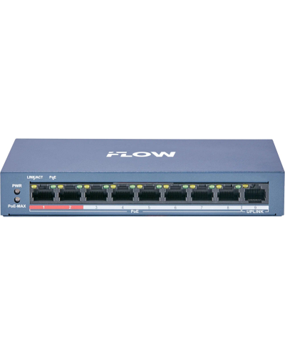 F-SW-EU209POE-V/L. Сетевой PoE коммутатор. i-FLOW в Костроме