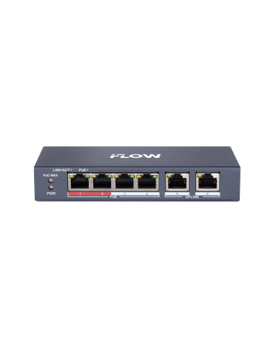 F-SW-EU206HPOE-V. Сетевой PoE коммутатор. i-FLOW в Костроме