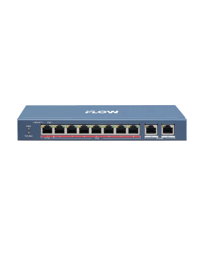 F-SW-EU410HPOE-V. Сетевой PoE коммутатор. i-FLOW в Костроме