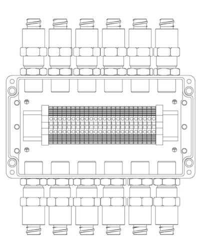 КВМК 2401. Коробка коммутационная взрывозащищенная. Компания СМД в Костроме