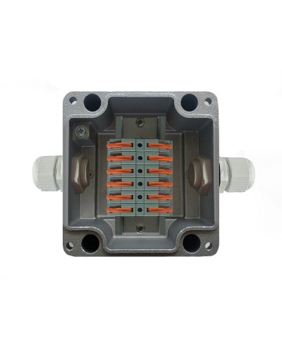 МКС Мороз, 2В, с клеммниками REXANT, IP66/IP68. Коробка коммутационная металлическая. Магнито-Контакт в Костроме
