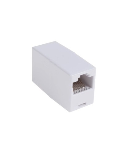 RJ-45 (розетка)-RJ-45 (розетка) (белый): Разъем распределительный в Костроме