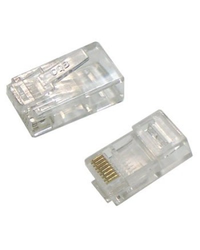 RJ-45 джек (8P8C) (100 шт). Разъем RJ-45. Прочие зарубежные в Костроме