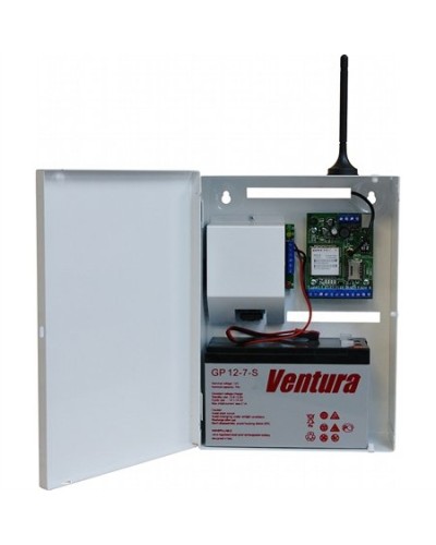 SR103-2GSM-SBK25-W Ретро (SR103-2GSM BK-7W) под АКБ 7Ач, цвет белый. Конвертор протоколов. Проксима в Костроме
