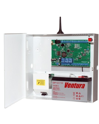 S632-2GSM-BK25-W (S632-2GSM-BK), Бокс-комплект под 7Ач, белый. Устройство оконечное объектовое приемно-контрольное c GSM коммуникатором. Проксима в Костроме