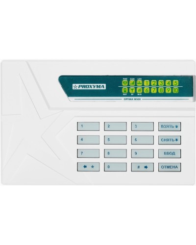 W500RL+ Optima. Объектовый прибор с встроенными GSM, РПП Ладога-РК/Ладога-РК+, и проводными шлейфами. Проксима в Костроме
