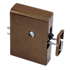 Promix-SM308.10.1 brown (Шериф-8 НЗ-К). Замок электромеханический. Промикс